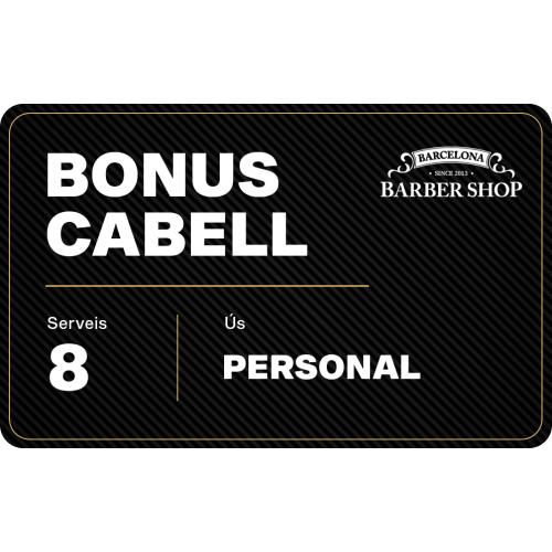 BONUS CABELL - 8 SERVEIS -...