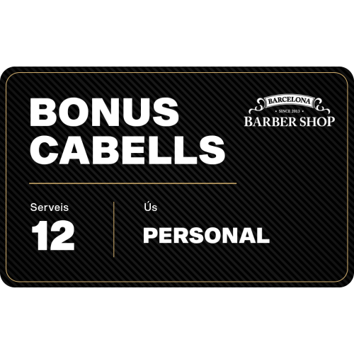 BONUS CABELL - 12 SERVEIS -...