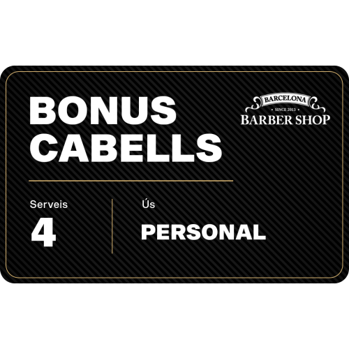 BONUS CABELL - 4 SERVEIS -...