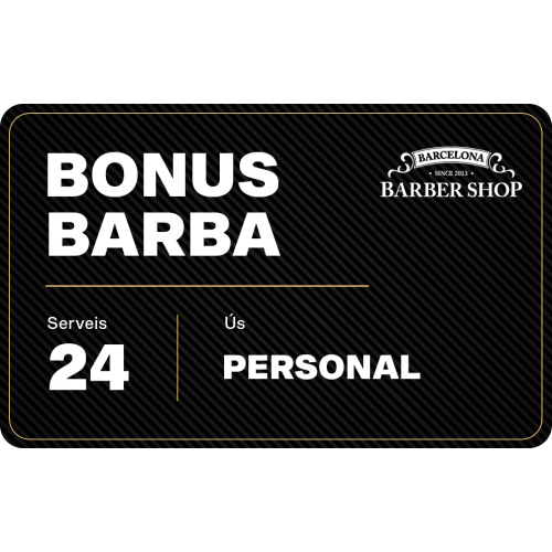 BONUS BARBA - 24 SERVEIS -...